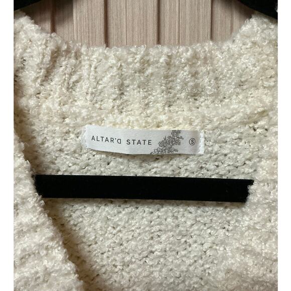 Altar’d State Francesca Flower Knit Cardigan Women’s Size S - Picture 8 of 8